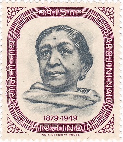 521px-Sarojini_Naidu_1964_stamp_of_India - The Paris Post