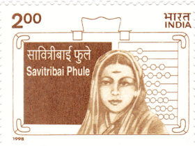Savitribai_Phule_1998_stamp_of_India-280x210 - The Paris Post savitribai phule
