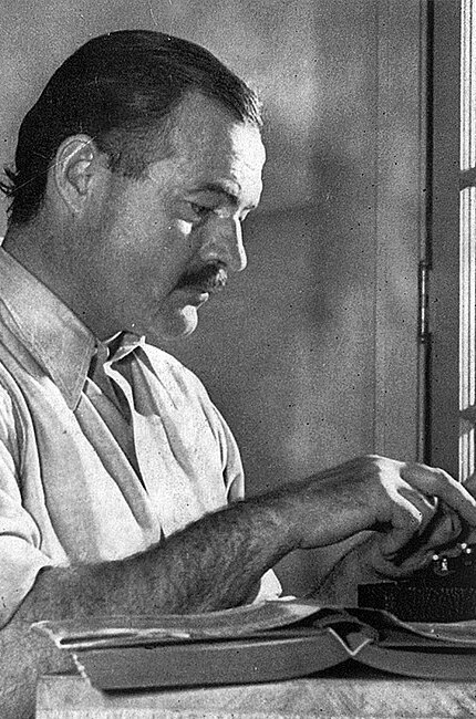 577px-ErnestHemingway-1 - The Paris Post
