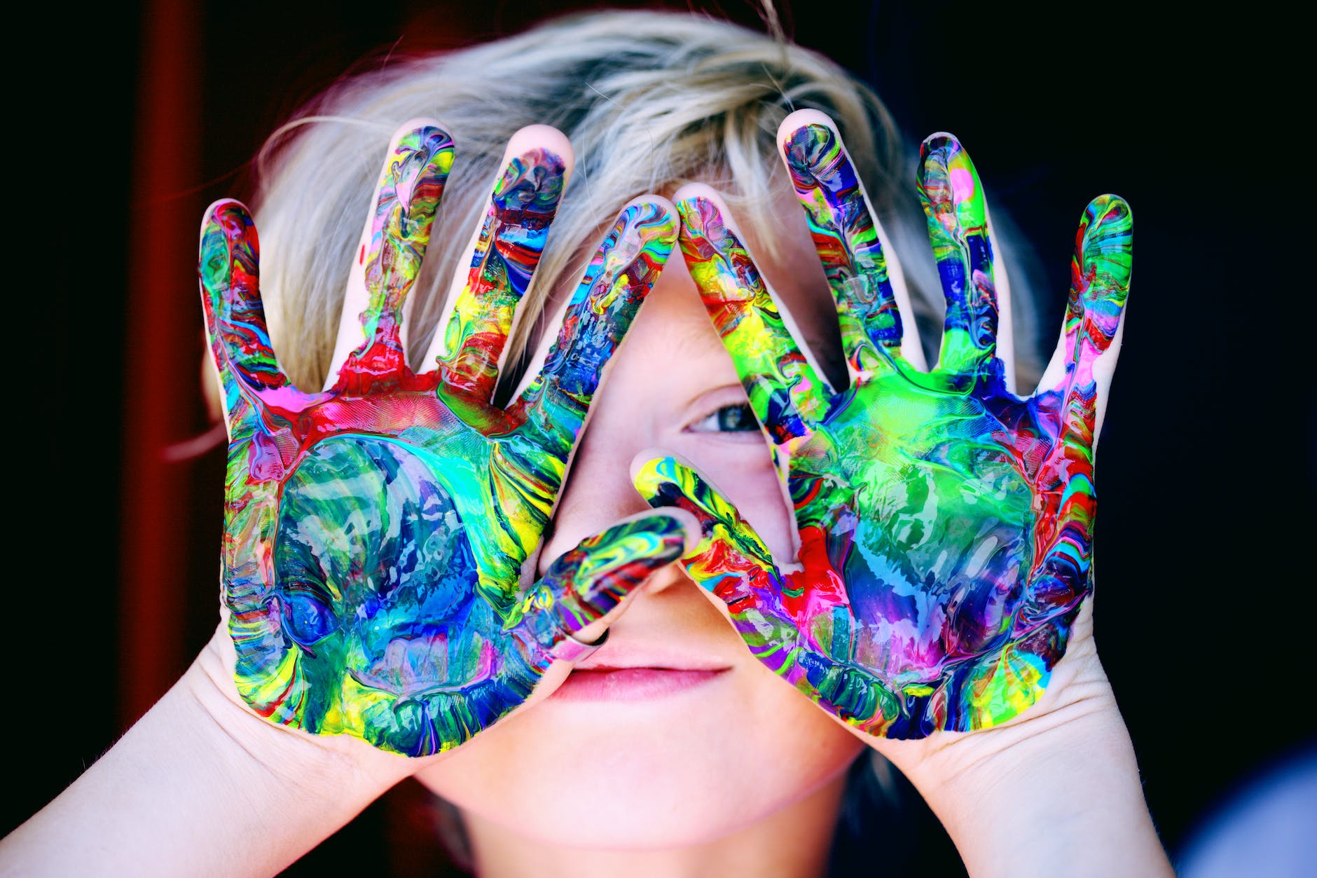 pexels-photo-1148998 - The Paris Post a kid with multicolored hand paint | Limit Your Kids' internet access | 5 Tips to avoid future negative circumstances