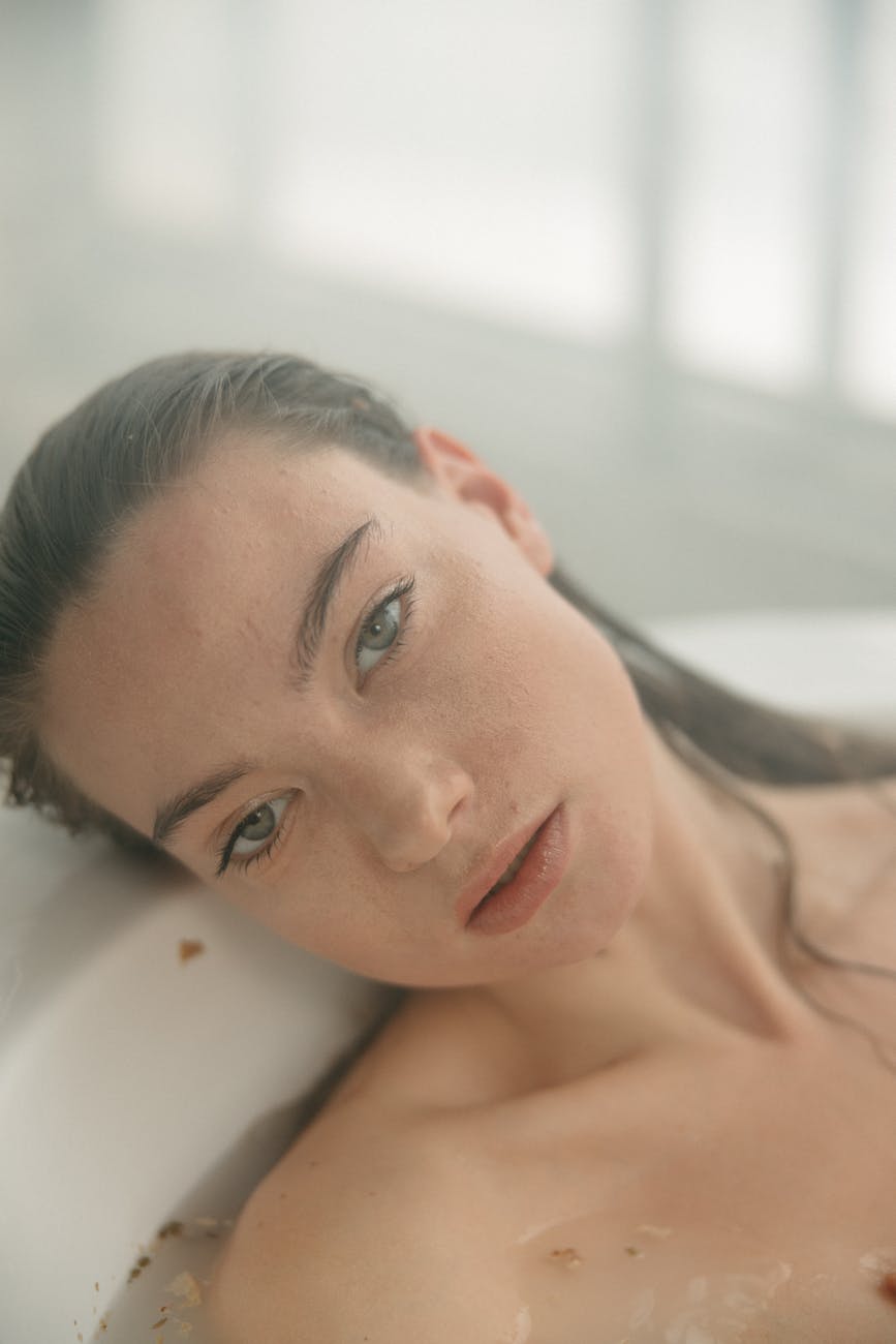 What a Wonderful Way to Take a Steam Bath! | a woman taking a steam bath