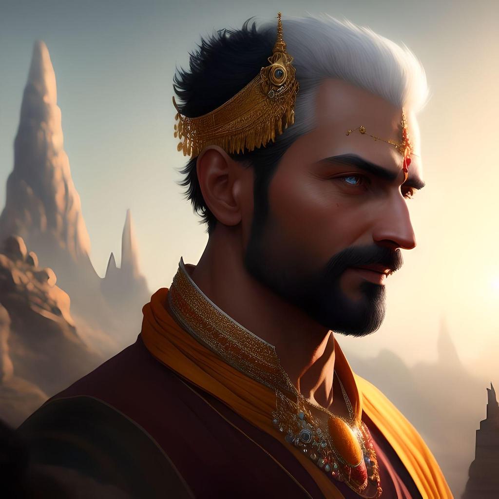 fotor-ai-2author_vyasa - The Paris Post Vyasa: Author of Mahabharata, Vedas, sacred texts of Hindu