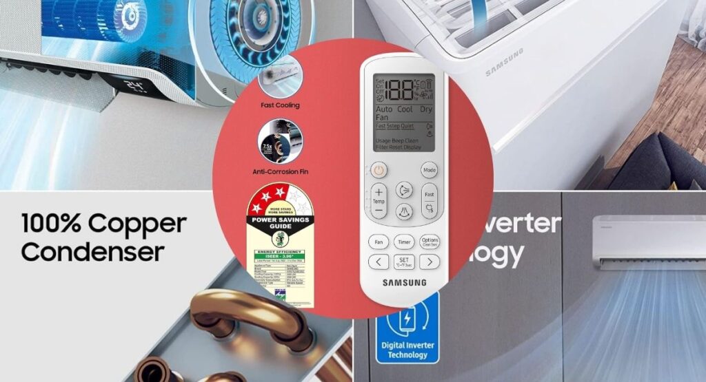 Discover why the Samsung 1.5 Ton 3 Star Inverter Split AC is the perfect choice for efficient cooling, advanced technology, and long-lasting performance. With energy-saving features, eco-friendly design, and versatile functionality, this AC offers unparalleled comfort and value for your home or office.