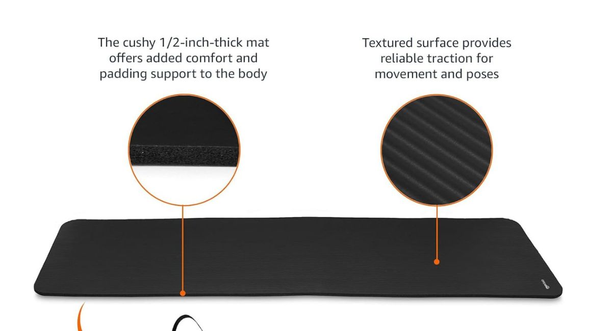 For anybody who buy yoga mats online requires a lot of research from quality to product prices. In the realm of fitness, having the right equipment can significantly enhance your workout experience. Among the essentials for any yoga or exercise routine is a reliable mat that provides comfort, stability, and support. Enter the AmazonBasics 1/2-inch Extra-Thick Yoga and Exercise Mat, designed to take your workout to the next level. In this comprehensive review, we'll delve into the features, benefits, and overall performance of this versatile fitness companion.