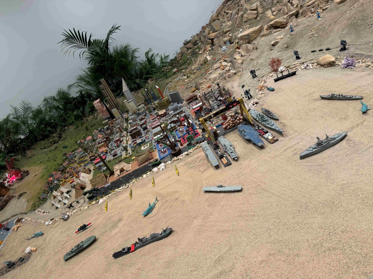 Destruction of land for cobalt mining