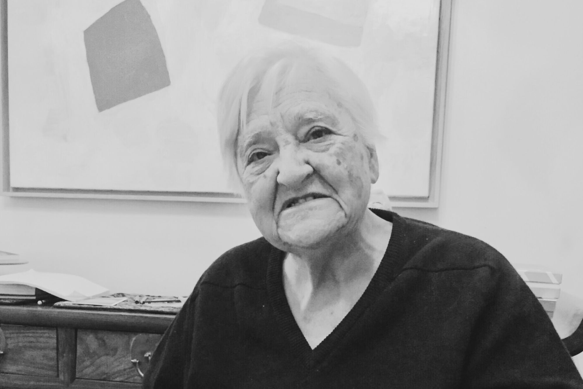 etel-adnan-life-art-poetry-famous-paintings - The Paris Post The life & work of Etel Adnan, a renowned Lebanese-American artist, poet, & writer. Discover her famous paintings, literary achievements, and her contribution to modern art.