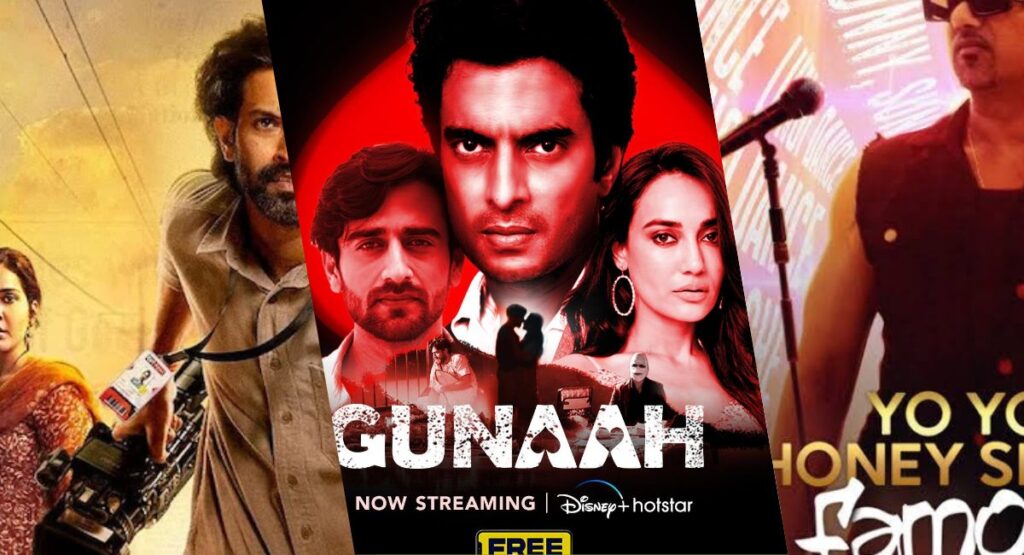 Discover exciting new OTT releases this week, including Vikrant Massey's "The Sabarmati Report," "Yo Yo Honey Singh Famous," and many more on Netflix, Disney+, and SonyLIV.