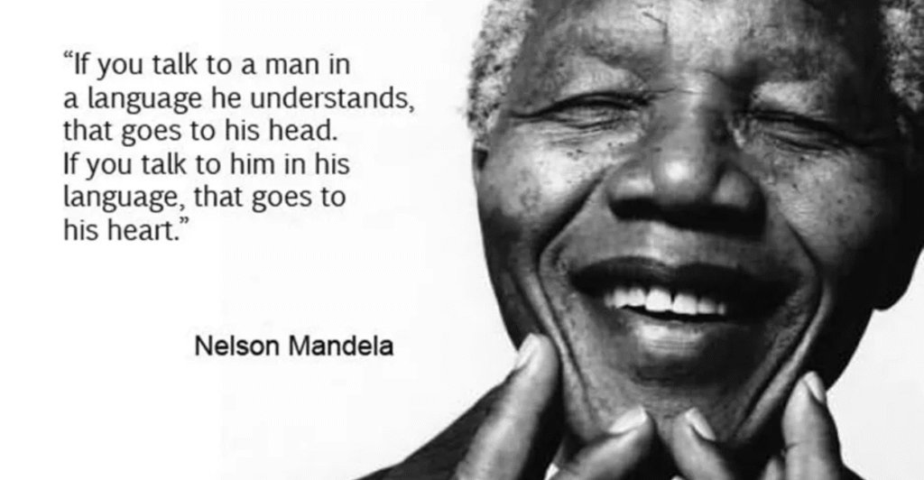 Speak English Because It Is the Only Language You Know